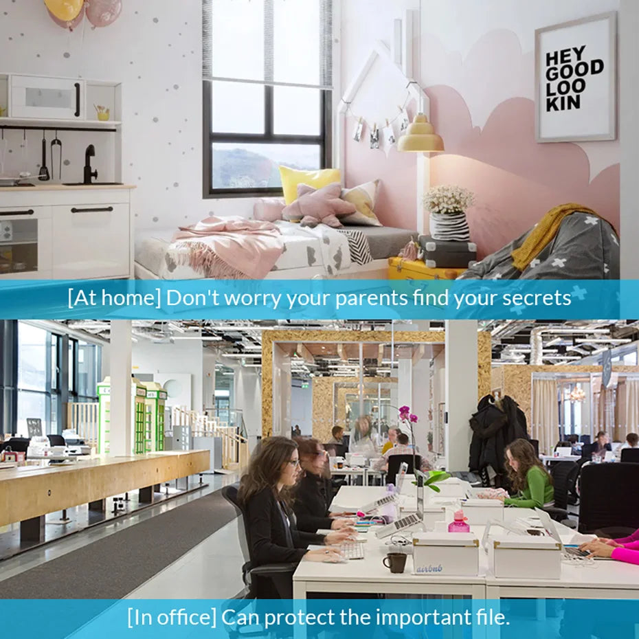 KERUI Smart Fingerprint Padlock Waterproof Zinc Alloy Biometric Padlocks With Built-in Rechargeable Battery Door Lock