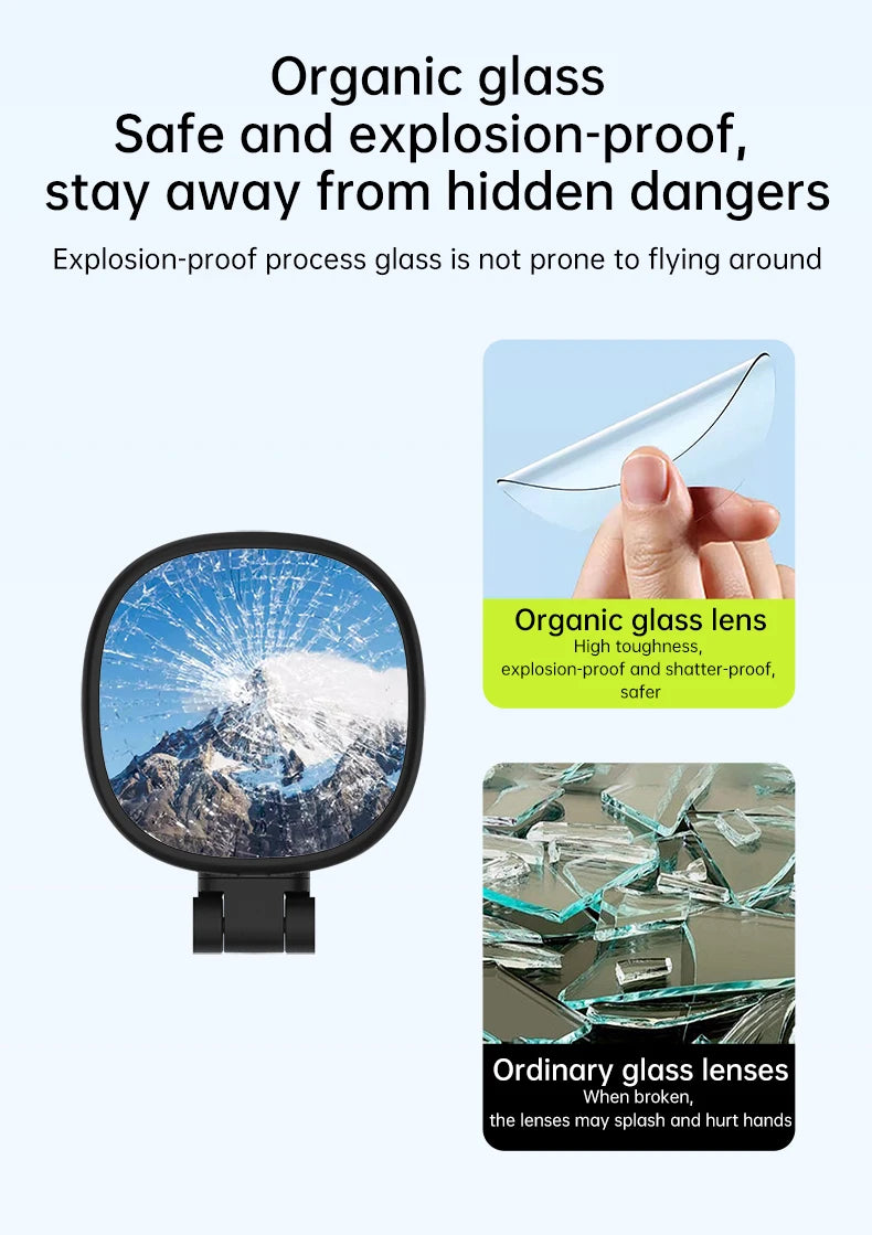 Leve o Estúdio na Bolsa! Super Espelho Magnético com Luz de Selfie Ajustável e Reversível