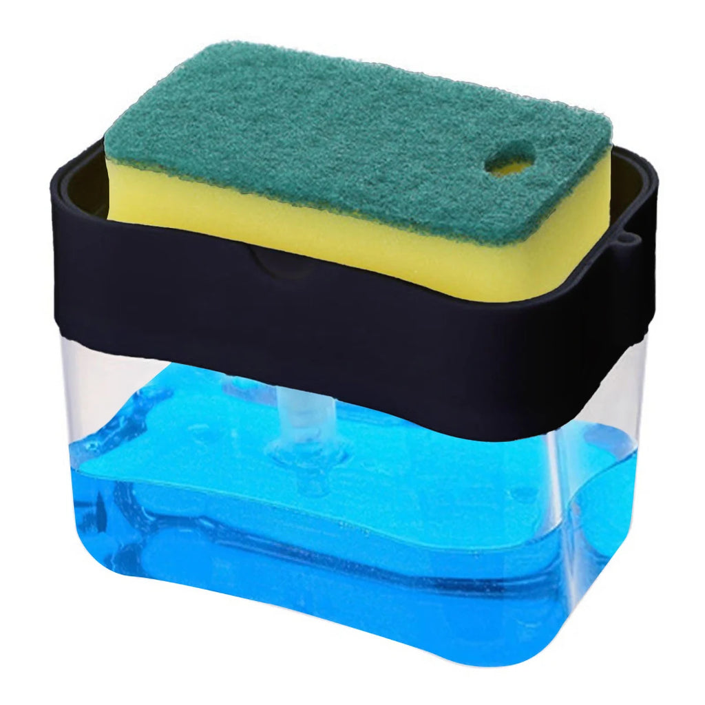 MaxClean Pro – Dispenser Inteligente 2 em 1 para Cozinha